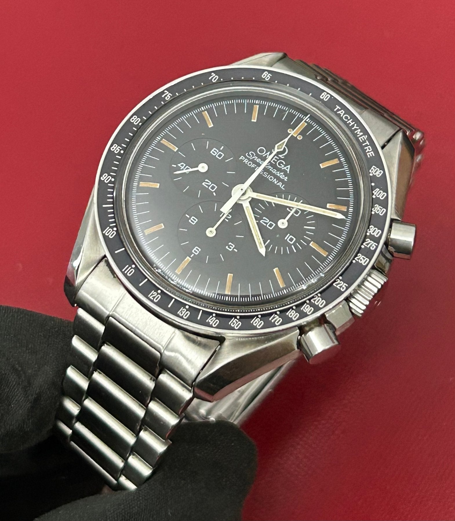 Omega - Speedmaster Moonwatch 861 Apollo XI Yellow - 1450808 - Hombre - 1980-1989