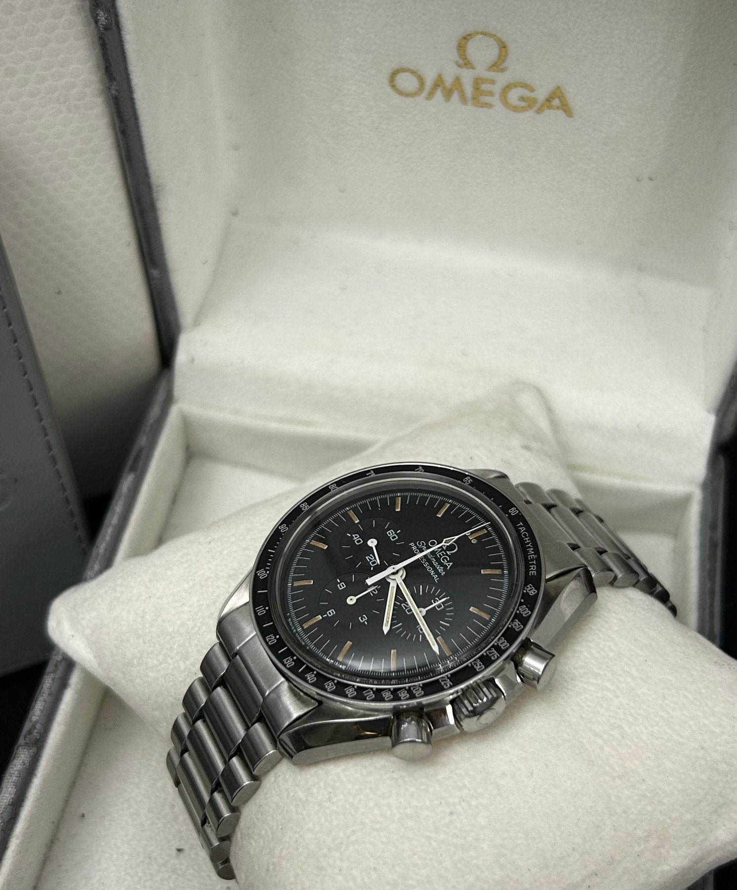 Omega - Speedmaster Moonwatch 861 Apollo XI Yellow - 1450808 - Hombre - 1980-1989