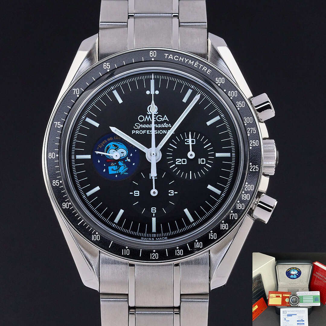 Omega - Speedmaster Professional Moonwatch "Snoopy" - 3578.51.00 - Unisex - 2000 - 2010