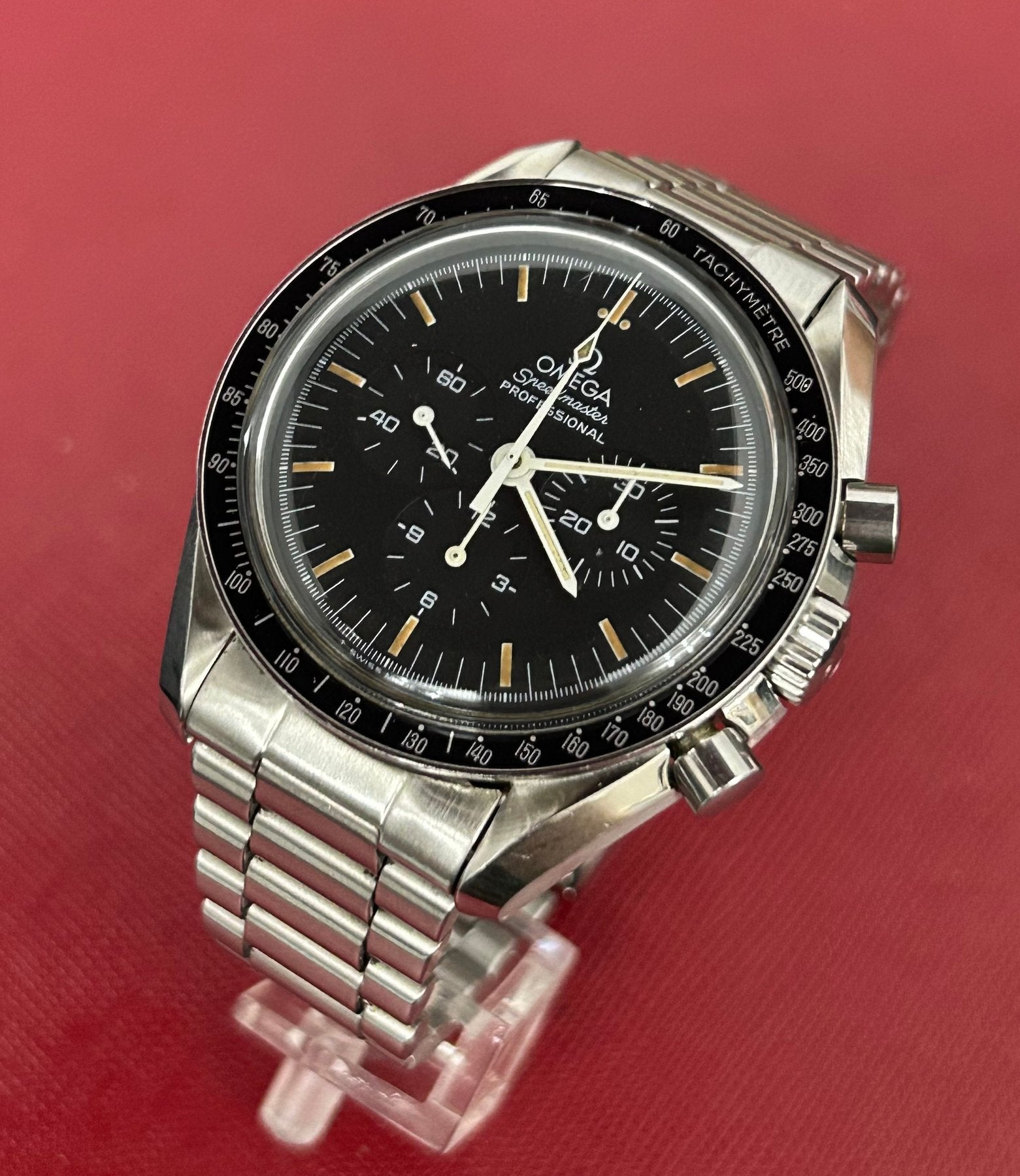 Omega - Speedmaster Moonwatch 861 Apollo XI Yellow - 1450808 - Hombre - 1980-1989